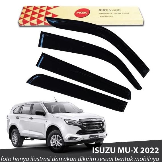 Isuzu Mux Talang Air Mcbc Solid Black Harga Spesial