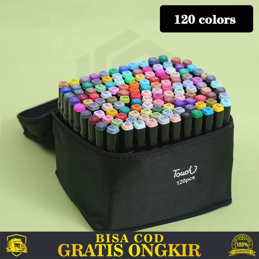 

DOUBLE SIDE PENA GAMBAR 40SET MULTICOLOUR MULTIFUNGSI TOUCHSCREEN