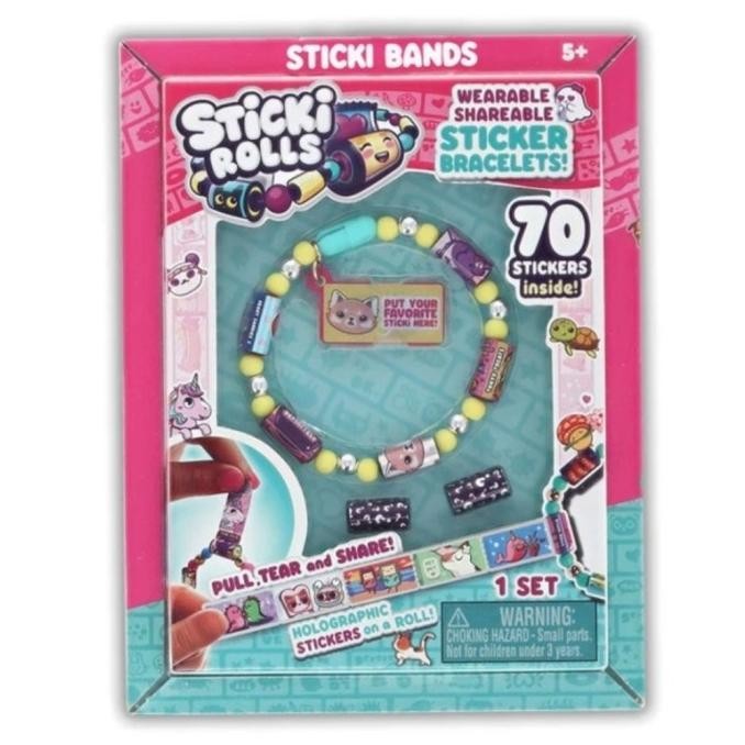 

Terlaris Sticki Rolls Sticki Bands 70 Stickers Inside Original COD