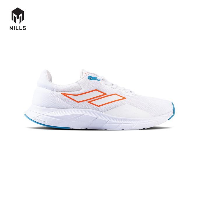 

BLUE- MILLS SEPATU LARI RUNNING SHOES TREXIMO VISION WHITE/ORANGE/BLUE 9103404