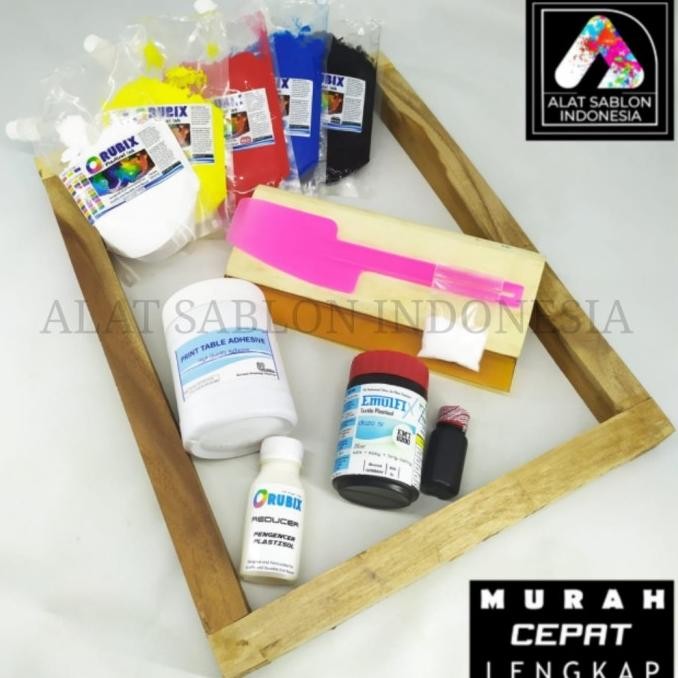 

Alat Sablon Pemula Plastisol Baru