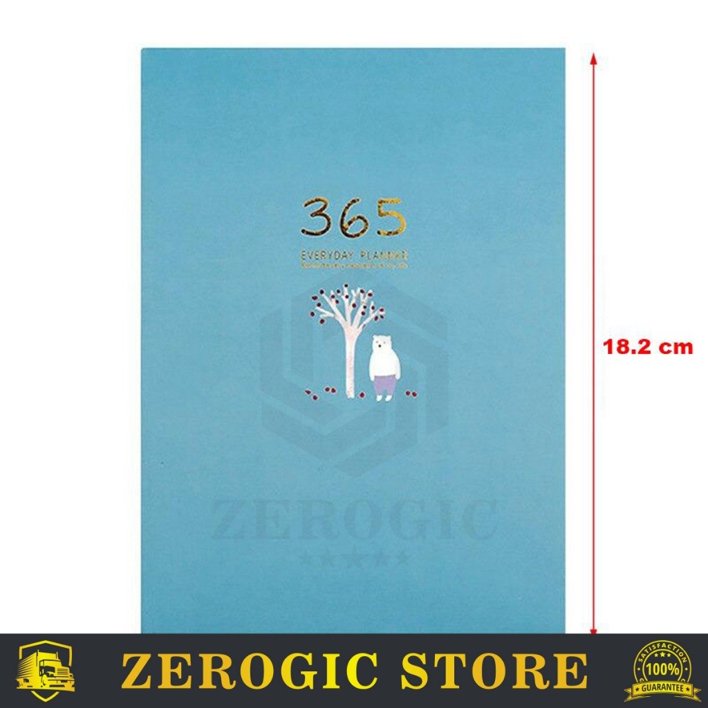 

[Whispers] BUKU DIARY 365 HARI HARD COVER JOURNAL NOTEBOOK AESTHETIC PEMBATAS