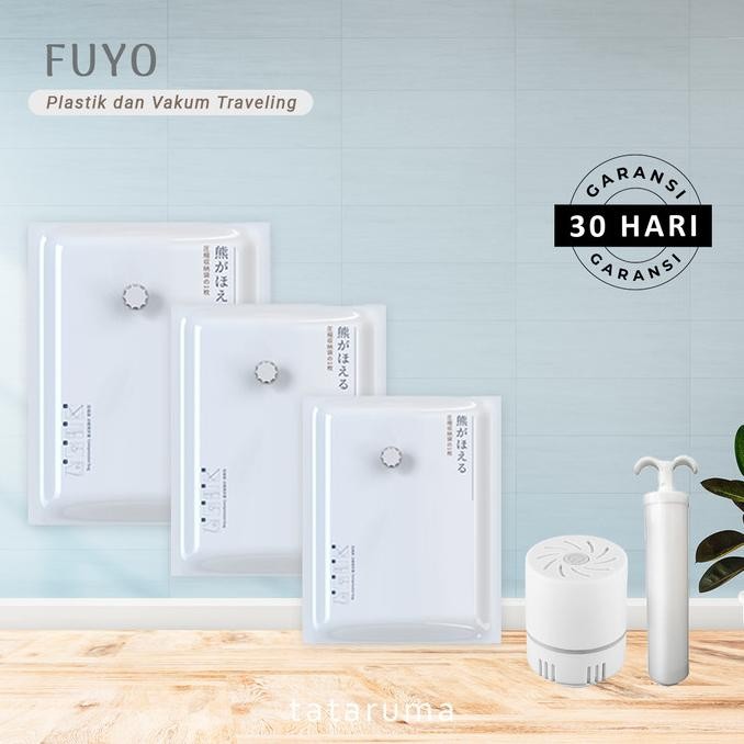 

fuyo - plastik vakum kompresi pakaian selimut coat travel packing termurah