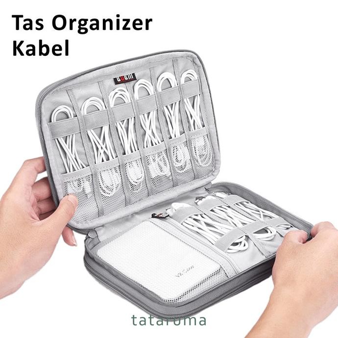 

suzen - tas organizer kabel resleting anti debu waterproof termurah