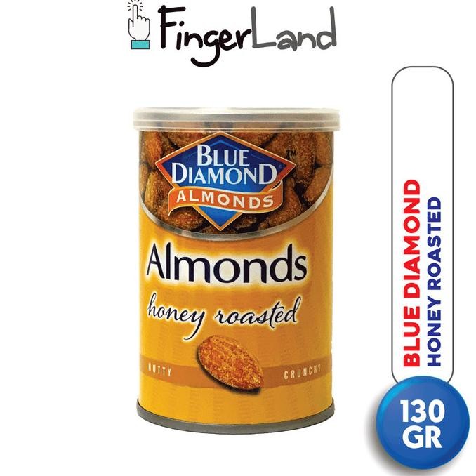 

BLUE- BLUE DIAMOND ROASTED ALMOND HONEY 130 GRAM KACANG ALMOND PANGGANG MADU