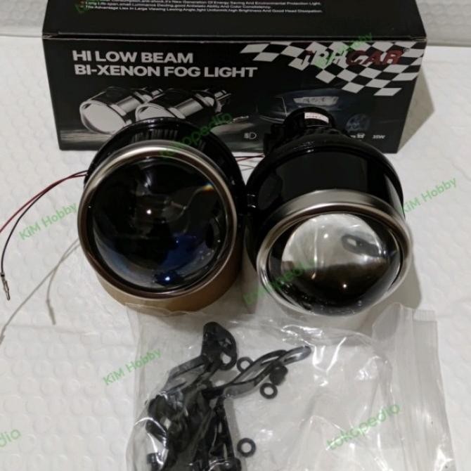 

BLUE- PROJECTOR FOG LAMP 3 INCH BLUE LENS HI LO H11 MERK IPHCAR ORIGINAL