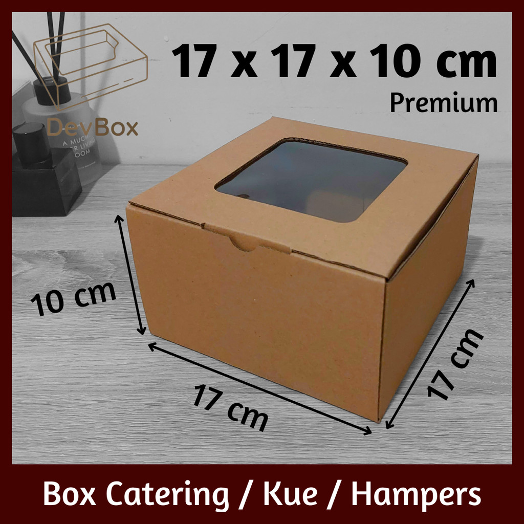 

Kardus Mika 17 x 17 x 10 cm | Kotak Makanan, Catering, Kue, Hampers, Hadiah | Model Pizza Tanpa Lakban