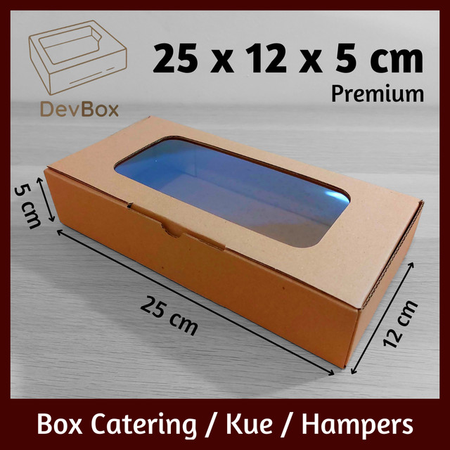 

Kardus Mika 25 x 12 x 5 cm | Kotak Makanan, Catering, Kue, Hampers, Hadiah | Model Pizza Tanpa Lakban