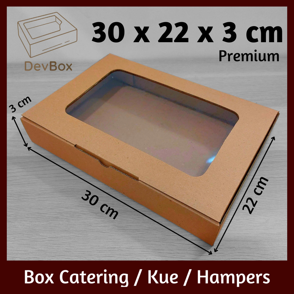 

Kardus Mika 30 x 22 x 3 cm | Kotak Makanan, Catering, Kue, Hampers, Hadiah | Model Pizza Tanpa Lakban