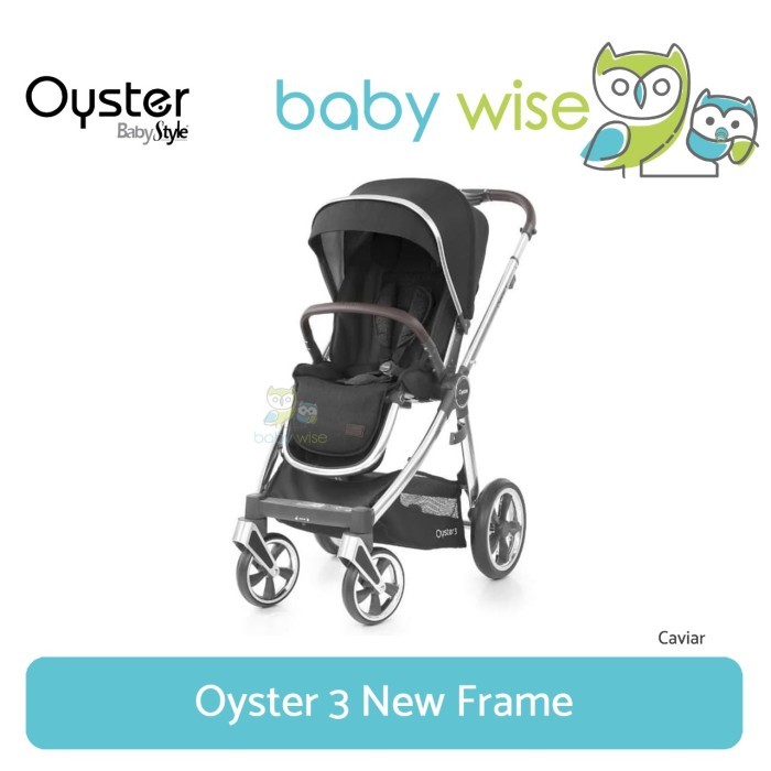 Oyster 3 Stroller Caviar