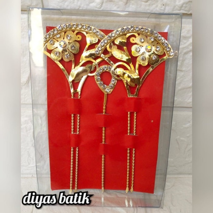 tusuk konde emas tusuk konde jawa