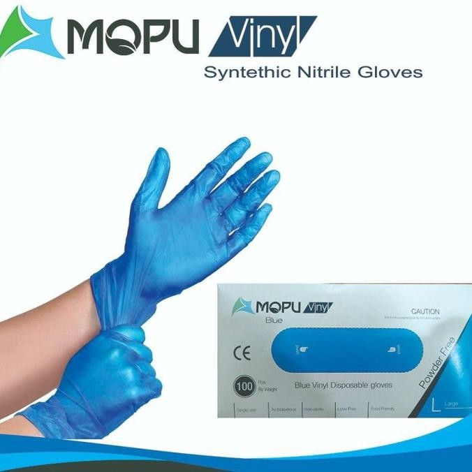 

BLUE- MOPU GLOVE VINYL BLUE ( FOOD GRADE )