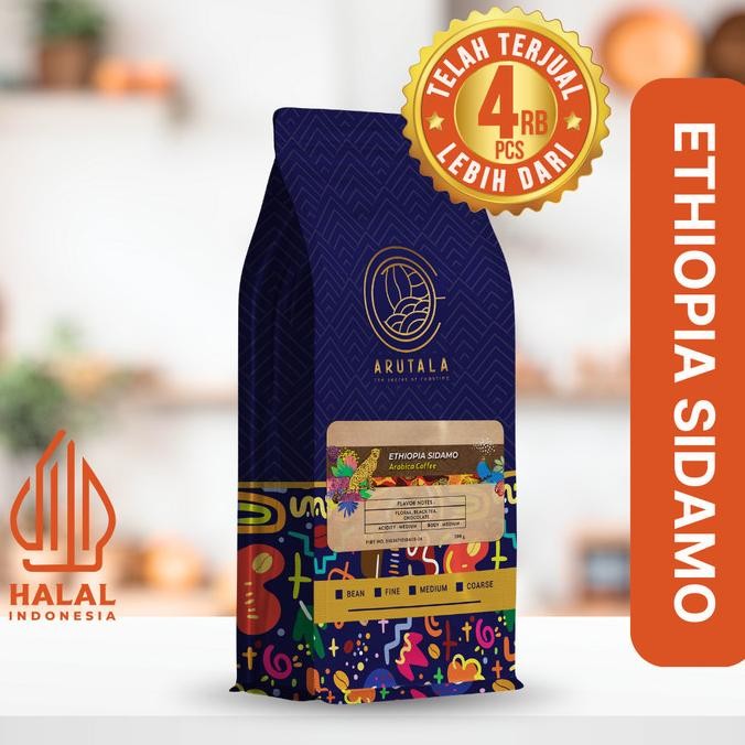 

Promo Arutala Kopi Ethiopia Sidamo Arabica 200 Gram