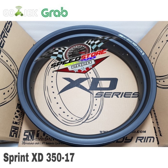 Velg Rossi Sprint Xd 300-17 350-17 Velg Rossi Sprint Xd 300X17 350X17