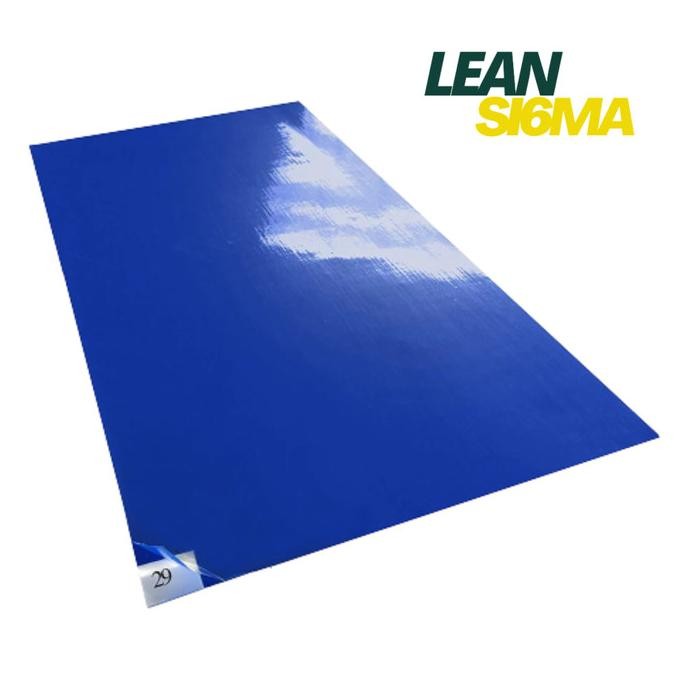 

BLUE- STICKY MAT 24 INCH X 36 INCH BIRU STICKY MATT BLUE PEREKAT DEBU SEPATU