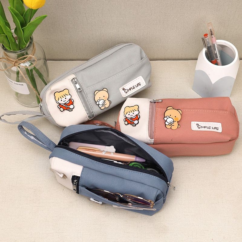 

Tempat Pensil Sederhana Berkapasitas Besar, Tempat Alat Tulis Bagus