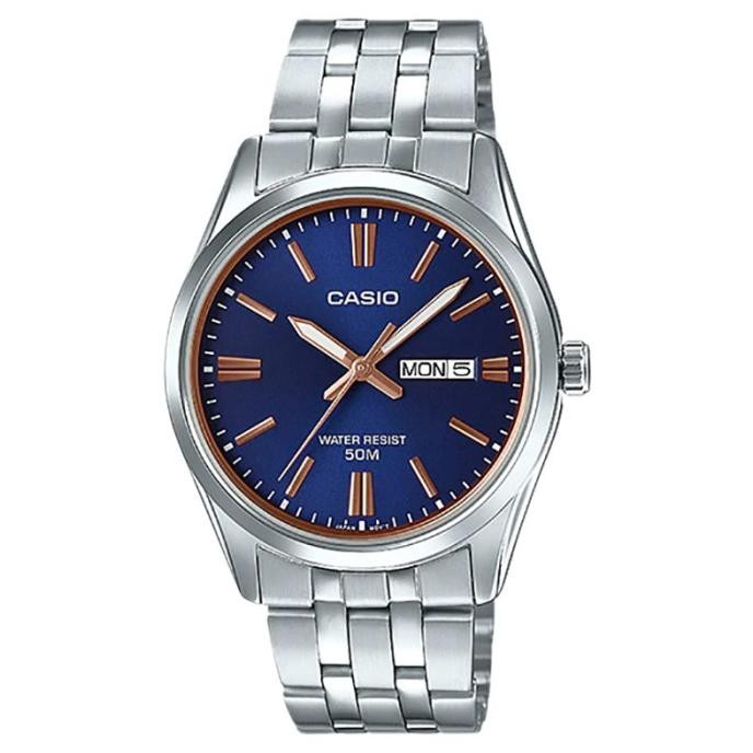 

BLUE- CASIO MTP-1335D-2A2VDF ENTICER MEN BLUE DIAL STAINLESS STEEL STRAP