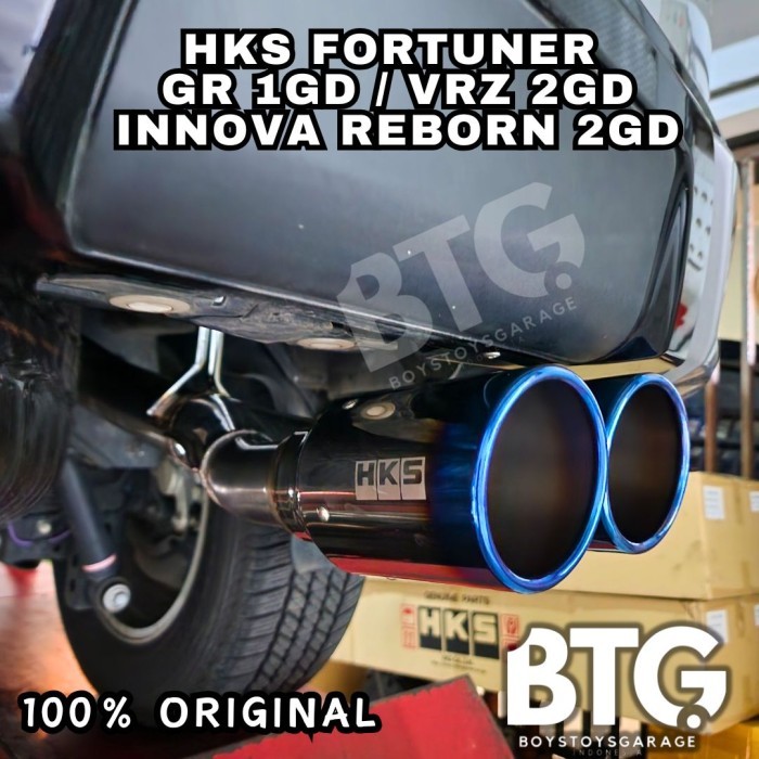 KNALPOT HKS FORTUNER VRZ TRD HKS LEGAMAX INNOVA REBORN PLUG N PLAY