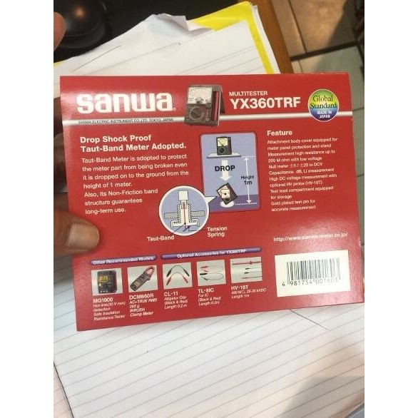 [ Tt88 ] Multi Meter Sanwa-Multi Tester Sanwa Yx360Trf Original
