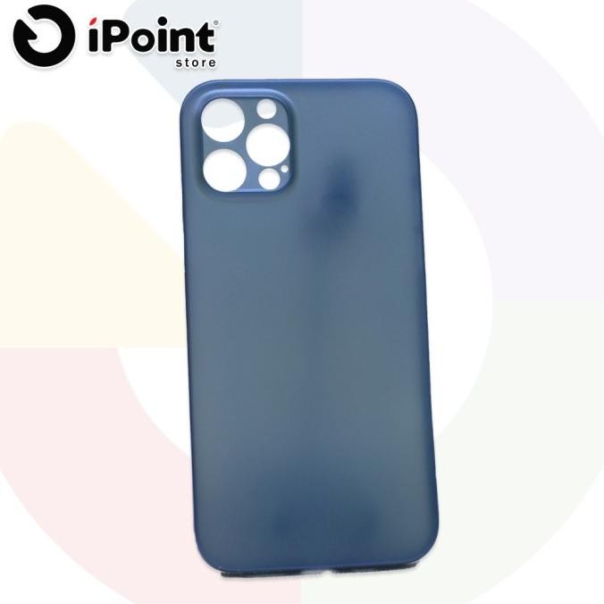 

BLUE- CASE IPHONE 12 SERIES SUPER TIPIS ULTRA SLIM HARDCASE PACIFIC BLUE