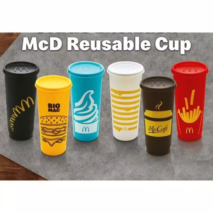 MCD REUSABLE CUP TUMBLER
