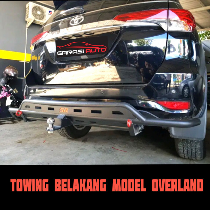 TOWING BUMPER BELAKANG ALL NEW INNOVA REBON TANDUK GUARD OVERLAND BESI