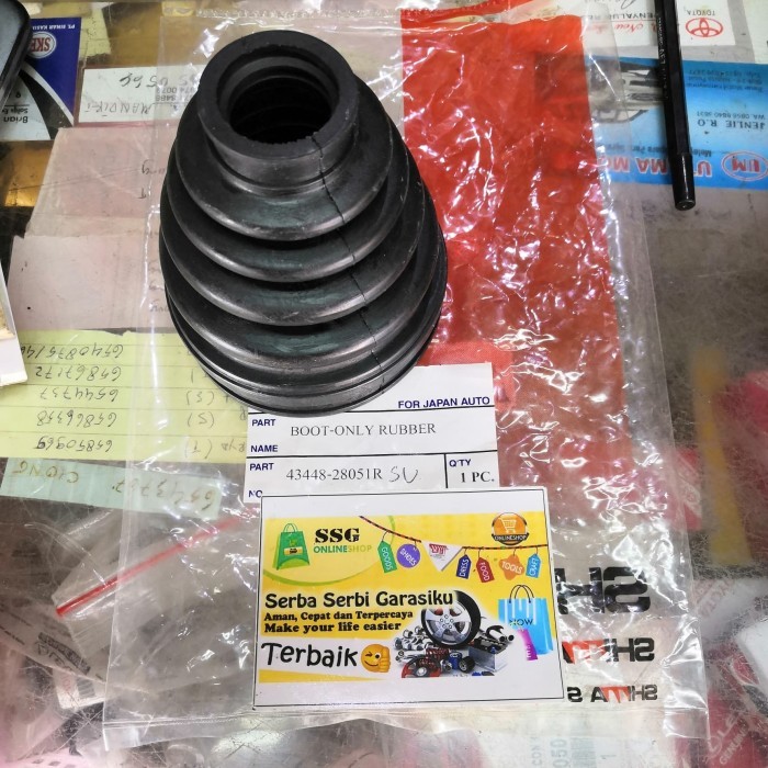 BOOT AS RODA DALAM ALPHARD, CAMRY, HARRIER