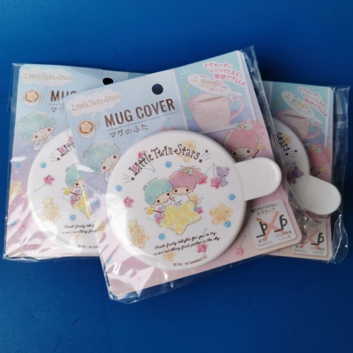 MUG COVER LITTLE TWIN STARS PENUTUP GELAS LITTLE TWIN STARS