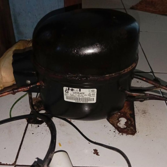 KOMPRESOR FREZER / KULKAS/SHOWCASE ORI # COMPRESSOR KULKAS UKURAN 1/4 PK # MESIN FRIZER RAK /FRISER