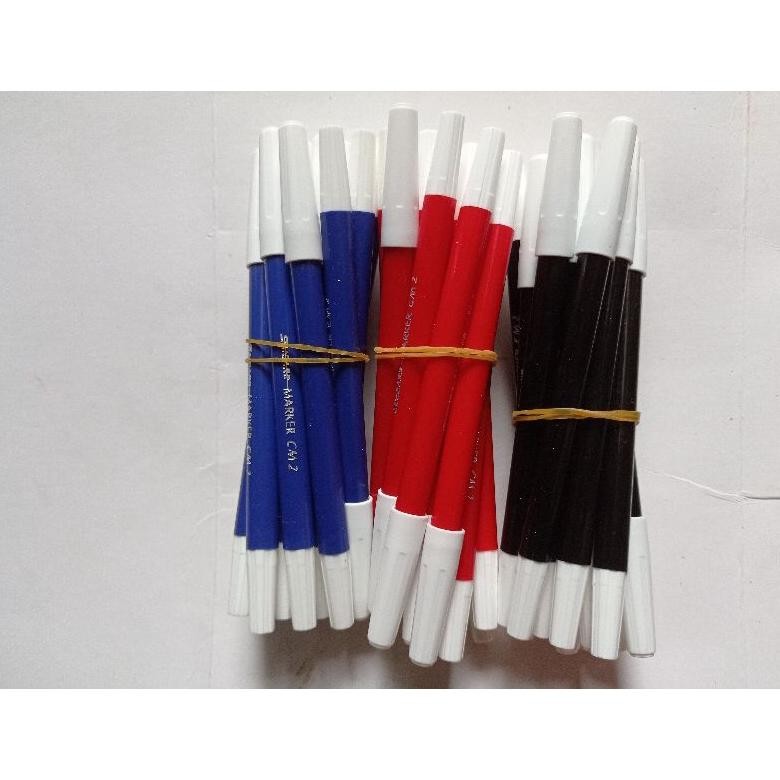 

Viral (12Pcs) Spidol Safari Cm2 Warna Hitam Merah Biru Murah Grosir Lusin/ Spidol Kecil Alat Tulis Sekolah Kantor