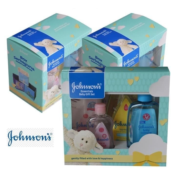 BERKUALITAS JHONSON'S ESSENTIALS BABY GIFT SET