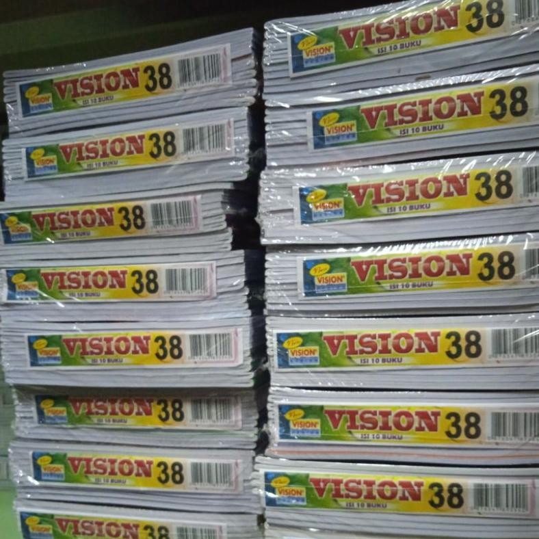 

Trend Buku Tulis Vision 38 Lembar (Isi 10 Buku)