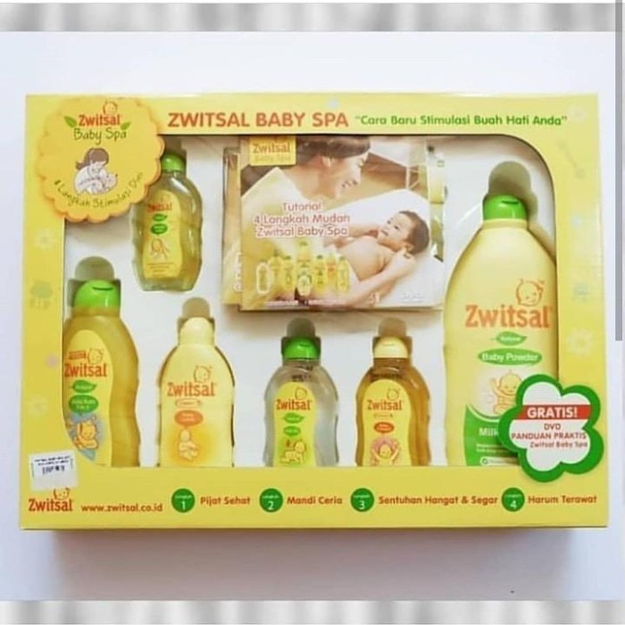 DISKON ZWITSAL Gift Set Box - Paket Sabun Mandi - Kado Bayi / GIFSET SWITSAL