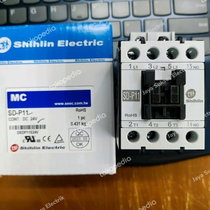 Kontaktor DC SDP11/SD-P11 3P 24V/48V 1NO Shihlin Electric