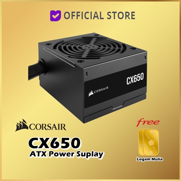 Corsair CX650M PSU ATX Power Supply 650W 650 watt CXM CX650 M CX 650M