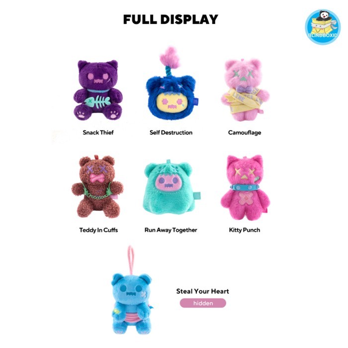 F.UN - ShinWoo Baddy Bear Town Plush Series Blindbox - 1pc