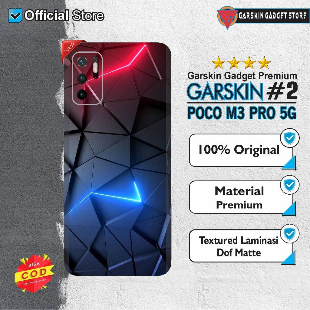 *Premium Quality* Poco M3 Pro 5g Garskin Custom Stiker Maxdecal Bkn Case COD