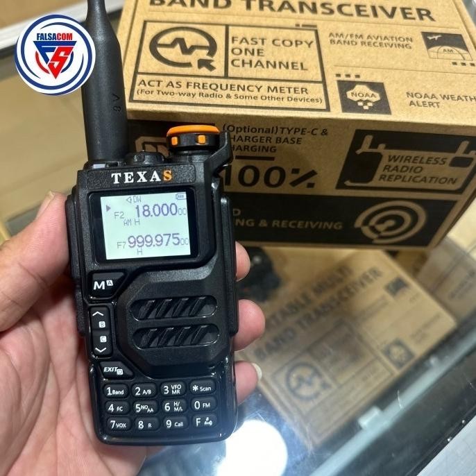 HT Texas TX-3  Texas tx3 Multi Band Air Band Vhf Uhf
