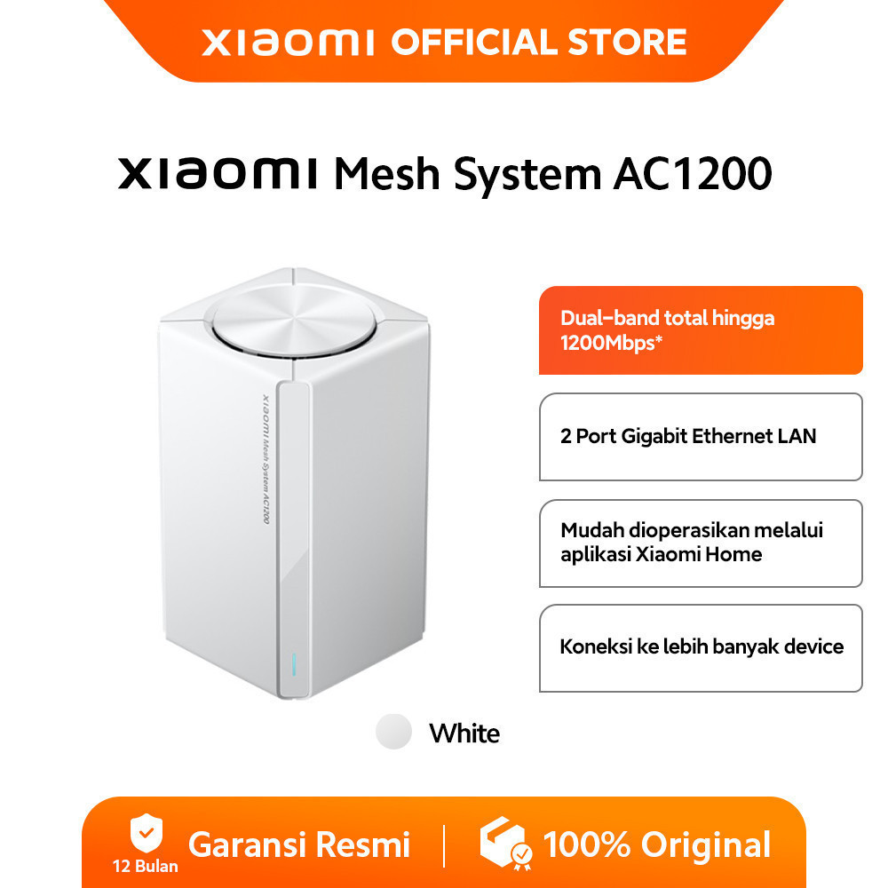 Official Xiaomi Mesh System AC1200