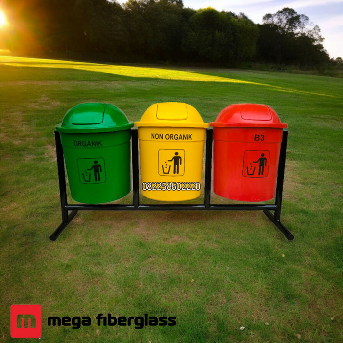 TEMPAT SAMPAH 3 WARNA