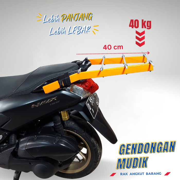 GENDONGAN MUDIK - BESI BEHEL BELAKANG - BACKRACK - BESI PEGANGAN MOTOR