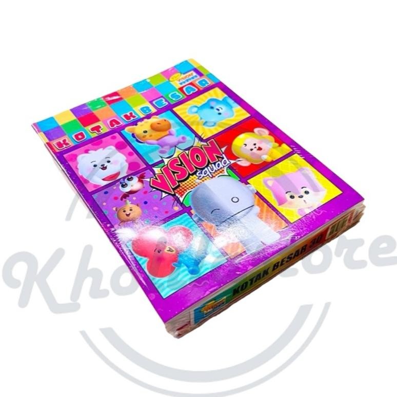 

Sale Buku Kotak Besar Vision 30 Lembar Isi 10 Pcs