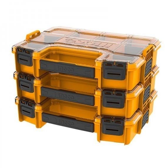 kotak perkakas kecil mur baut mini small tool box (37cm) ingco pbx1511 