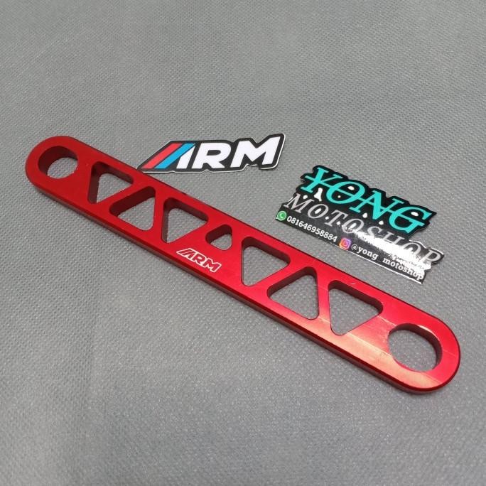 Nmax - Bracket Manisan Arm Knalpot Arm Yamaha Aerox Lexi Nmax Full Cnc Arumi