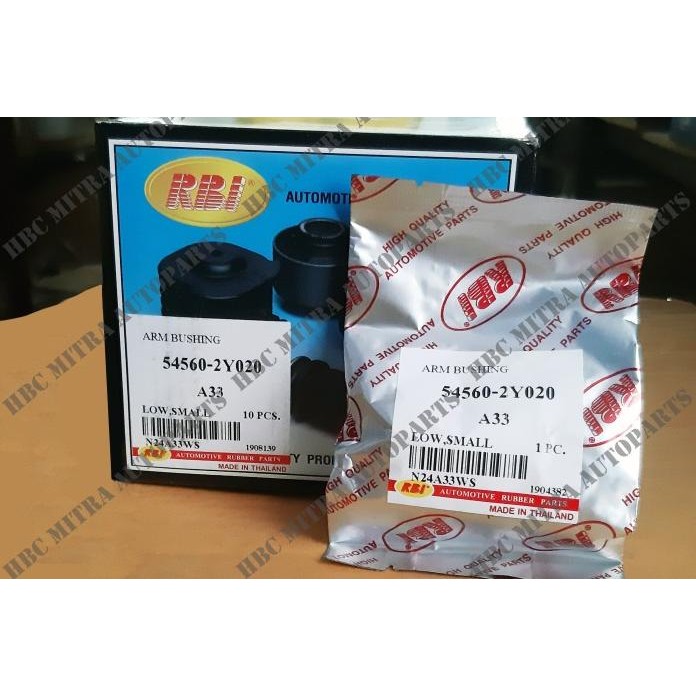 BUSHING LOWER ARM KECIL NISSAN SERENA C24 MERK RBI