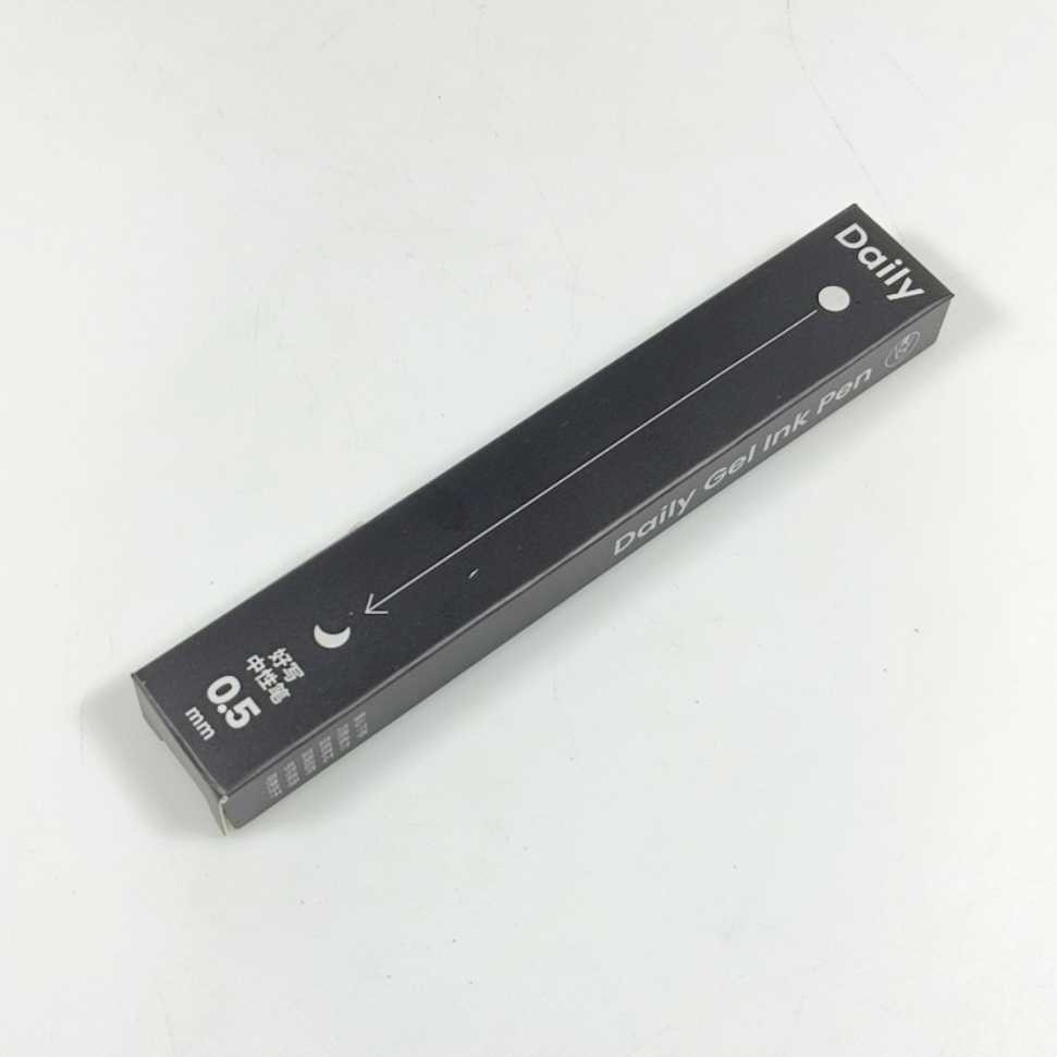 

Kaco DAILY Gel Pen Pena Pulpen Bolpoin Tinta Hitam 0.5mm 1 PCS Hitam
