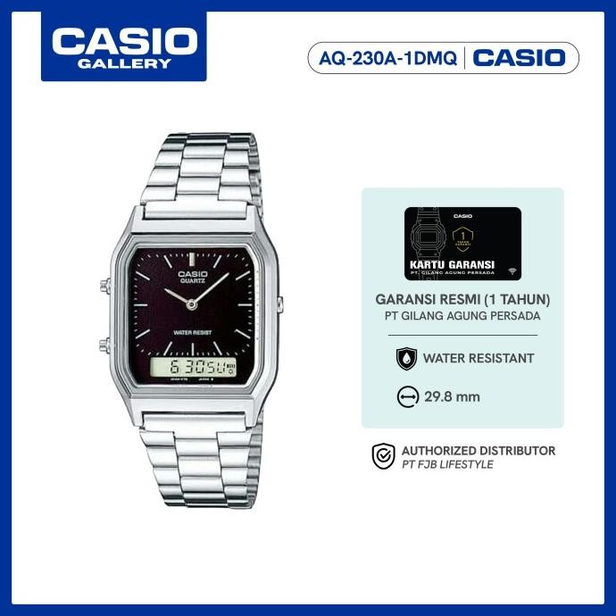 Jam - Casio Jam Tangan General AQ-230A-1DMQ Analog Digital