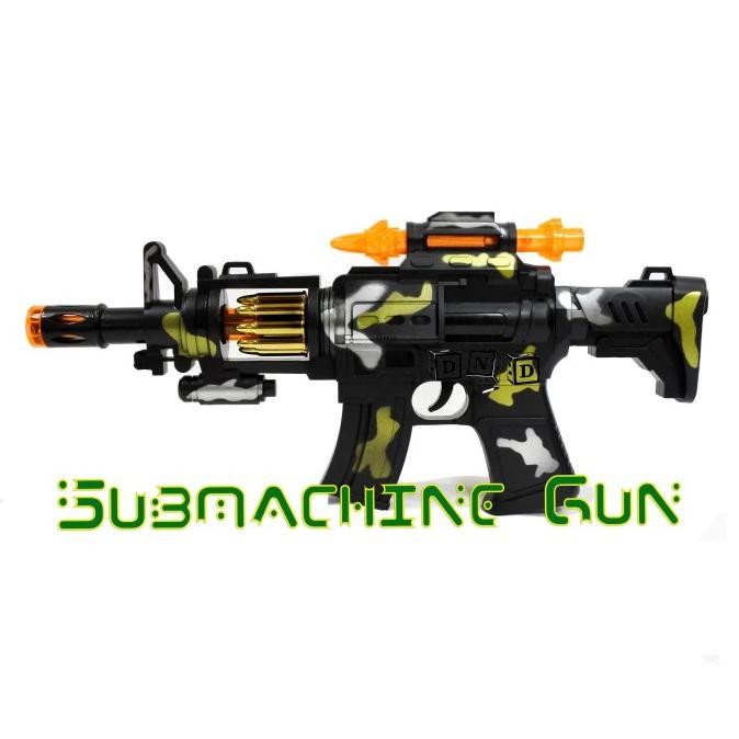 Mainan Anak Sub Machine Gun Pistol Otomatis Senapan Elektronik 0099 Stok Terbatas