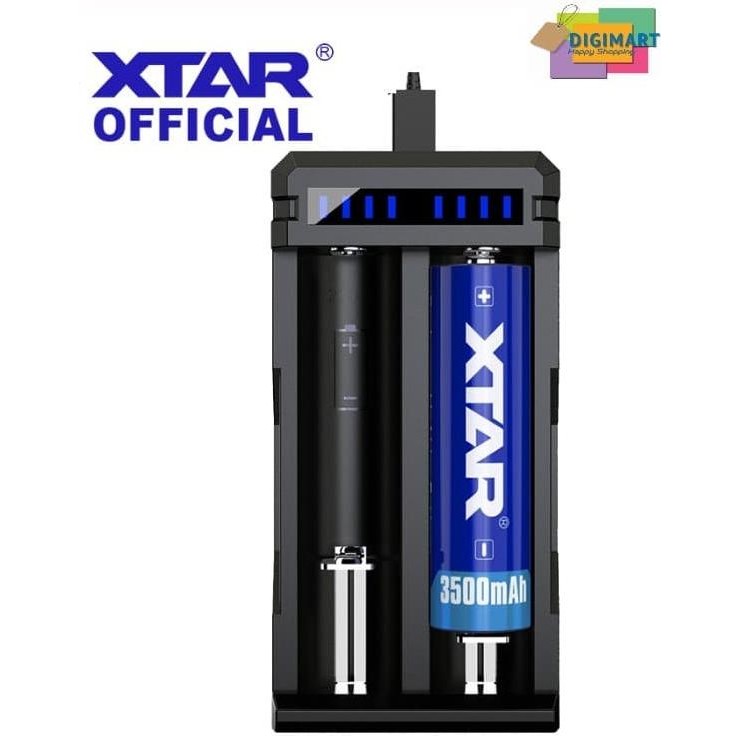 NEW XTAR SC2 LED Indicator USB Charging Smart Extended Version