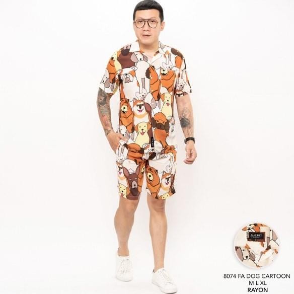 setelan piyama dewasa baju tidur couple piyama tidur pria pajamas pria RDN